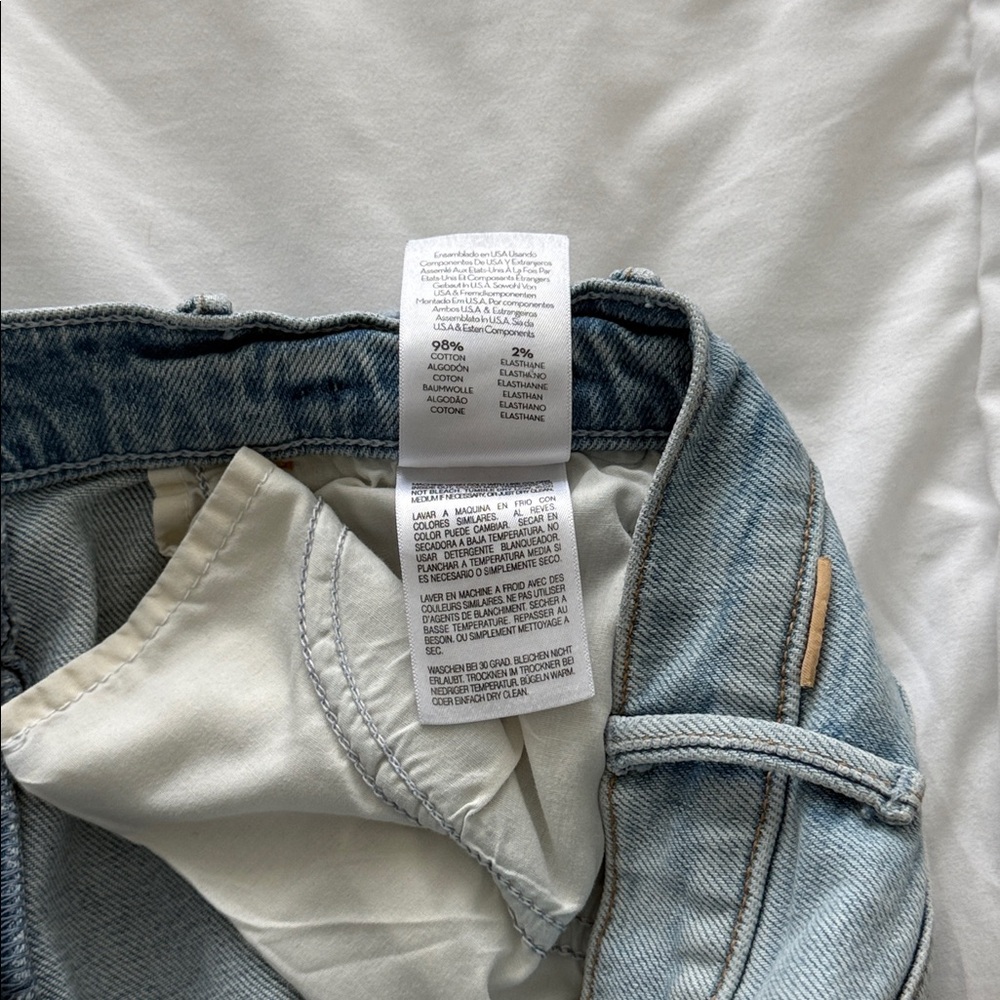 MOTHER Denim The Hustler Ankle Fray Jean in Rope’s End Size 25 - Picture 10 of 10